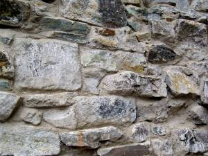 Старинная каменная стена (текстура кладки) 
