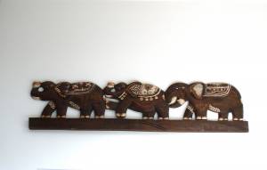 Декоративное украшение слоны