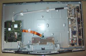 Самостоятельный ремонт телевизора ЖК Samsing LE40B650. В фотографиях. 